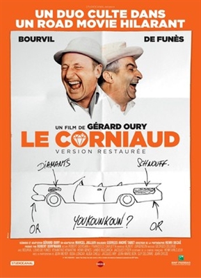 Corniaud, Le movie posters (1965) tote bag
