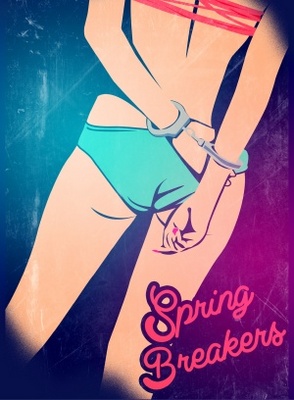 Spring Breakers movie poster (2013) wood print
