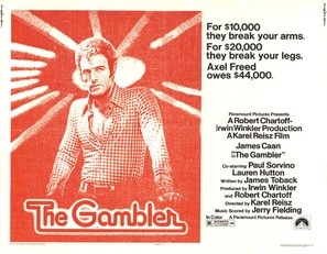 The Gambler movie posters (1974) wood print