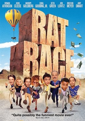Rat Race movie posters (2001) wooden framed poster