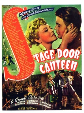 Stage Door Canteen movie posters (1943) canvas poster