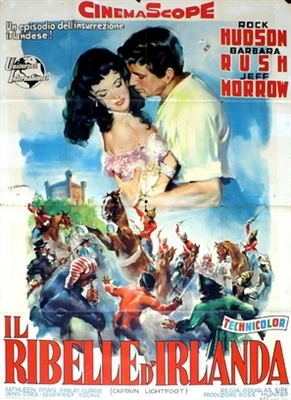 Captain Lightfoot movie posters (1955) poster