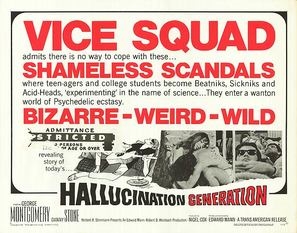 Hallucination Generation movie posters (1966) metal framed poster