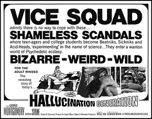 Hallucination Generation movie posters (1966) wooden framed poster