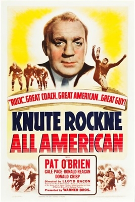 Knute Rockne All American movie posters (1940) Stickers MOV_1785317