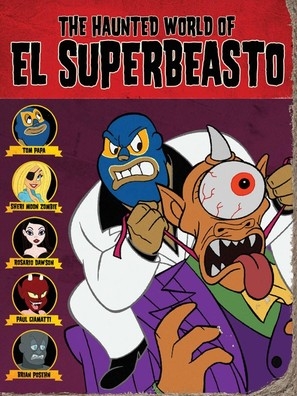 The Haunted World of El Superbeasto movie posters (2009) wood print