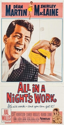 All in a Night's Work movie posters (1961) t-shirt
