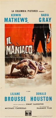 Maniac movie posters (1963) t-shirt