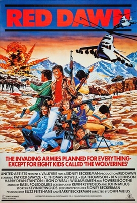 Red Dawn movie posters (1984) Stickers MOV_1785918
