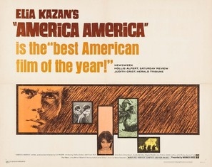 America, America movie posters (1963) metal framed poster