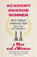 Un homme et une femme movie posters (1966) t-shirt #3530625