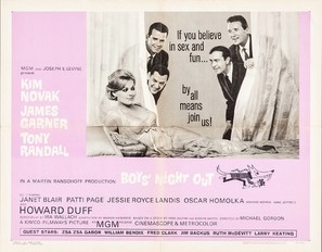 Boys' Night Out movie posters (1962) mouse pad