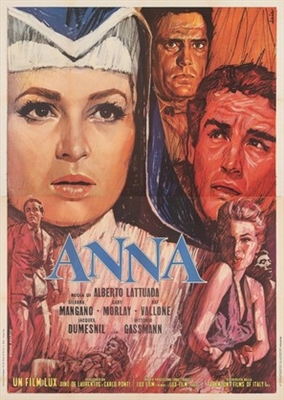 Anna movie posters (1951) wooden framed poster