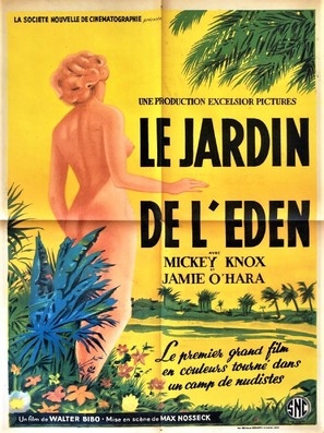 Garden of Eden movie posters (1954) wood print