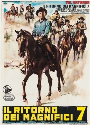 Return of the Seven movie posters (1966) poster