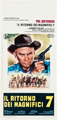 Return of the Seven movie posters (1966) Stickers MOV_1787102