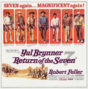 Return of the Seven movie posters (1966) Stickers MOV_1787104