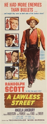 A Lawless Street movie posters (1955) poster