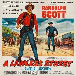 A Lawless Street movie posters (1955) tote bag