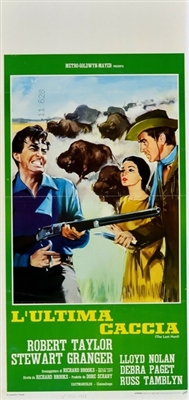 The Last Hunt movie posters (1956) canvas poster