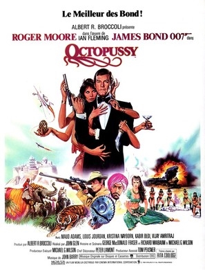 Octopussy movie posters (1983) puzzle MOV_1788371
