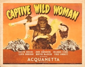 Captive Wild Woman movie posters (1943) Poster MOV_1788980