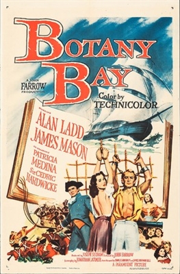 Botany Bay movie posters (1953) wooden framed poster