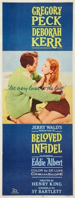 Beloved Infidel movie posters (1959) sweatshirt