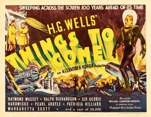 Things to Come movie posters (1936) wooden framed poster