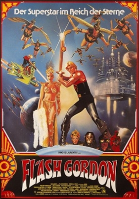 Flash Gordon movie posters (1980) Stickers MOV_1789308