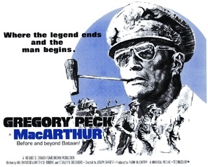 MacArthur movie posters (1977) metal framed poster