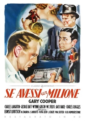 If I Had a Million movie posters (1932) wooden framed poster