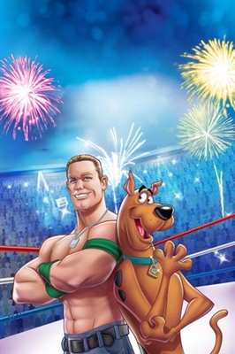 Scooby-Doo! WrestleMania Mystery movie posters (2014) wooden framed poster