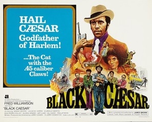 Black Caesar movie posters (1973) metal framed poster