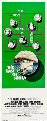 The Last of Sheila movie posters (1973) poster with hanger