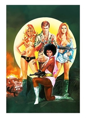 Wonder Women movie posters (1973) canvas poster