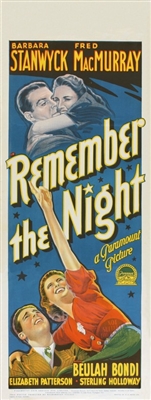 Remember the Night movie posters (1940) sweatshirt