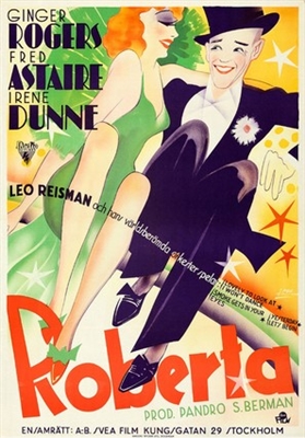 Roberta movie posters (1935) tote bag