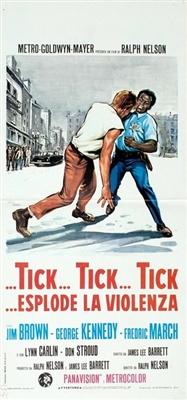 ...tick...tick...tick... movie posters (1970) wooden framed poster