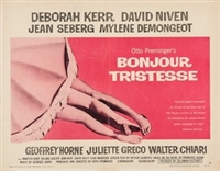 Bonjour tristesse movie posters (1958) hoodie #3538290