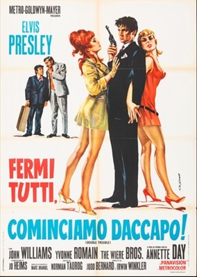 Double Trouble movie posters (1967) canvas poster