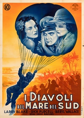 Air Devils movie posters (1938) metal framed poster