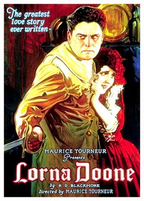 Lorna Doone movie posters (1922) wood print
