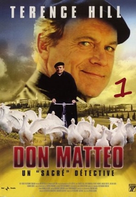 Don Matteo movie posters (2000) wood print