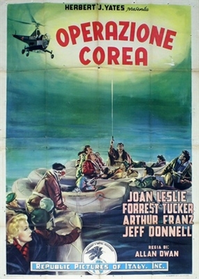 Flight Nurse movie posters (1953) wooden framed poster