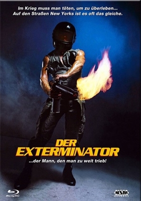 The Exterminator movie posters (1980) wooden framed poster