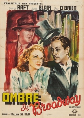 Broadway movie posters (1942) canvas poster