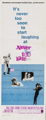 Never Too Late movie posters (1965) poster
