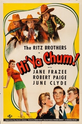 Hi'ya, Chum movie posters (1943) sweatshirt