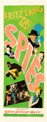 Spione movie posters (1928) poster